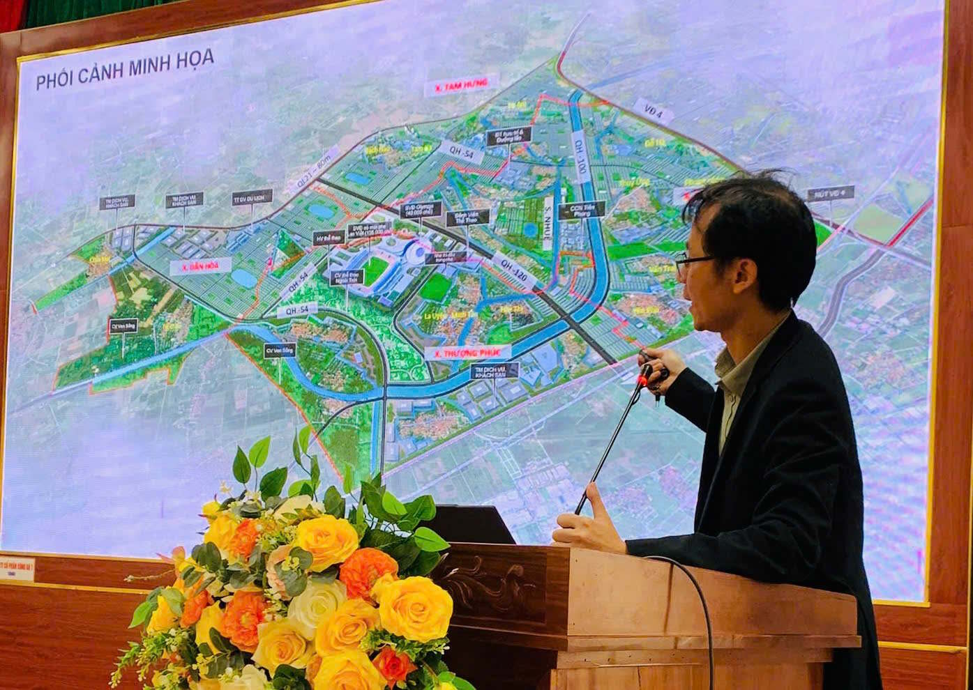 Quy hoạch Olympic Vinhomes: Xã Tam Hưng lấy ý kiến cộng đồng về Phân khu A, B và D