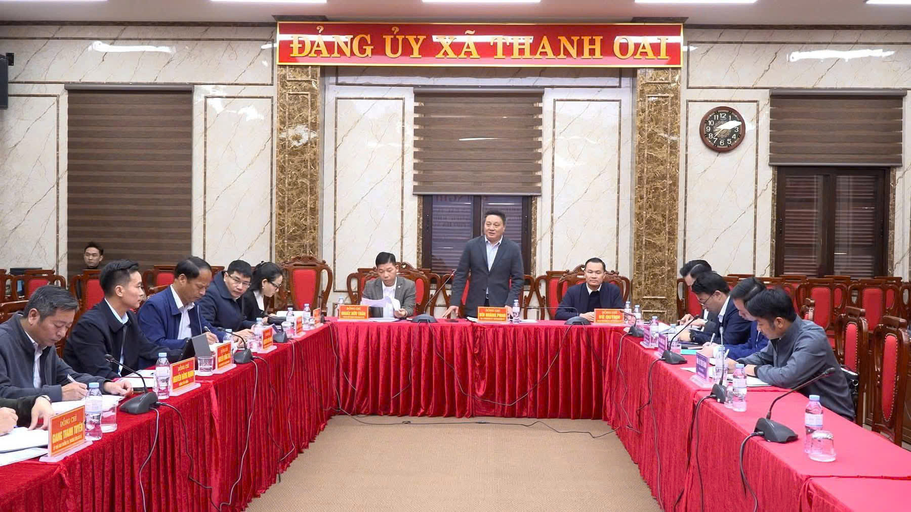 TRIỂN KHAI DỰ ÁN ĐẦU TƯ XÂY DỰNG KHU ĐÔ THỊ THỂ THAO OLYMPIC KHU VỰC XÃ THANH OAI