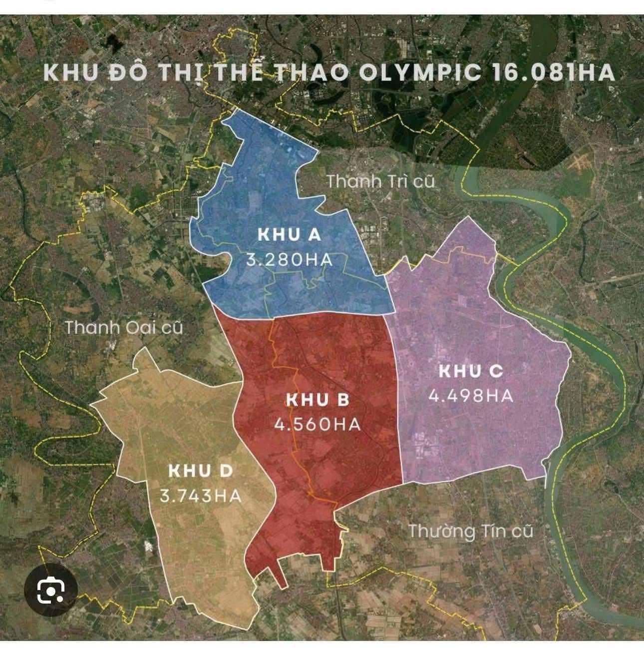 Bản đồ vị trí Vinhomes Olympic Hà Nội | Vinhomes Ngọc Hồi