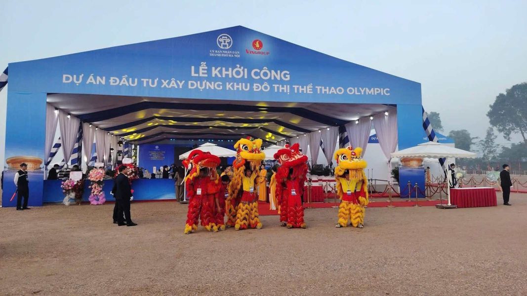 Thủ tướng Phạm Minh Chính dự Lễ khởi công Khu đô thị thể thao Olympic Ngọc Hồi