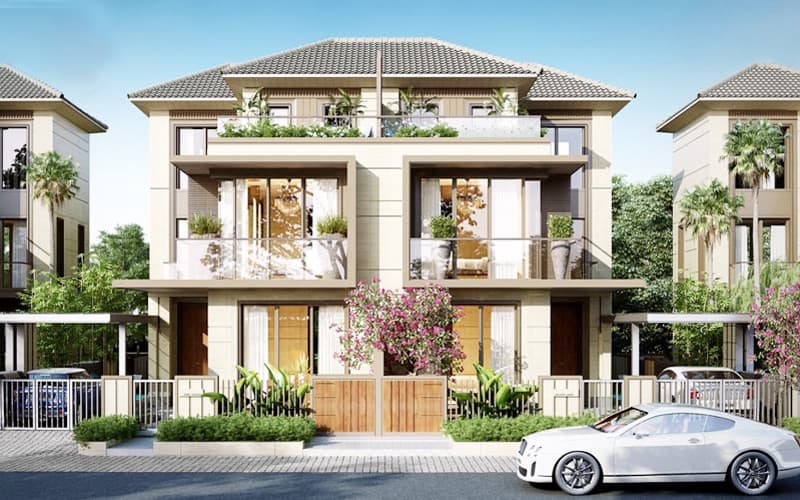 Kiến trúc biệt thự song lập