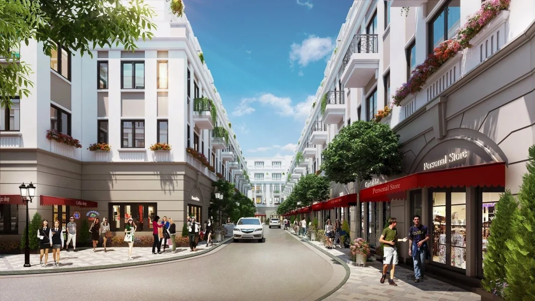 Thiết kế Shophouse Vinhomes Olympic Ngọc Hồi ( Hình ảnh chỉ mang tính chất minh hoạ)
