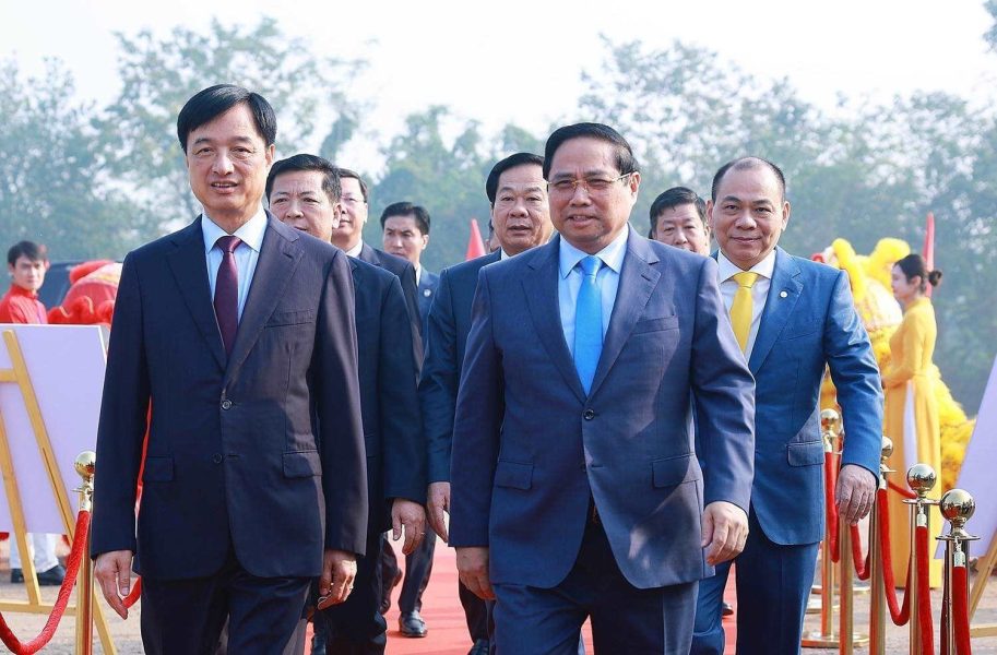 Thủ tướng Phạm Minh Chính tham dự lễ khởi công khu đô thị thể thao Vinhomes Olympic